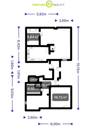 Prodej bytu 4+1, Ostrava - Mariánské Hory, Korunní, 115 m2