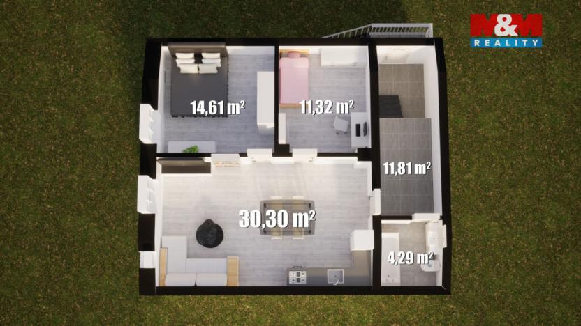 Prodej rodinného domu, Plavy, 132 m2