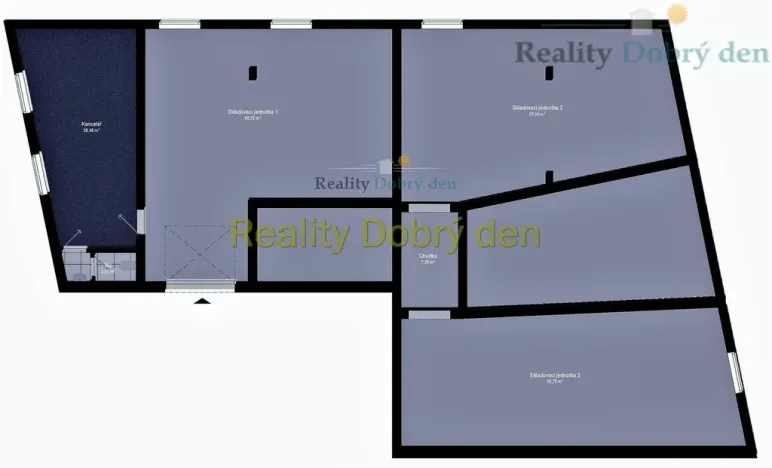 Pronájem skladu, Opava, Bochenkova, 219 m2
