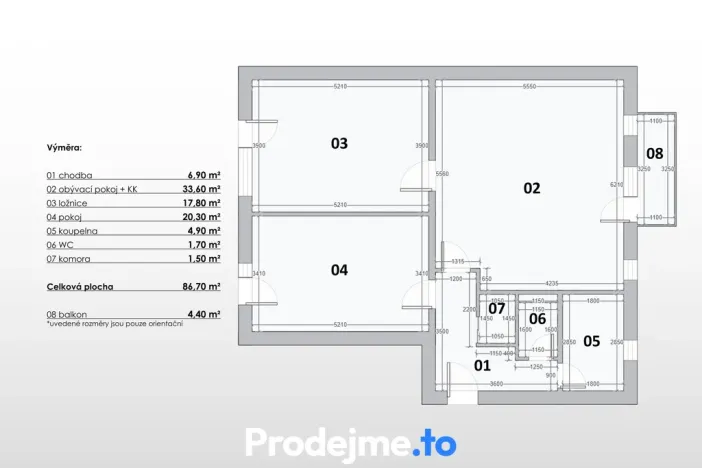 Prodej bytu 3+kk, Klíčany, Na Cihelně, 86 m2