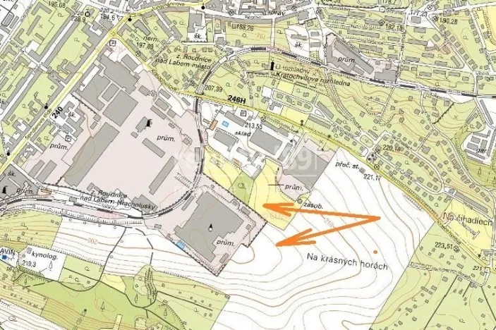 Prodej komerčního pozemku, Roudnice nad Labem, 21161 m2