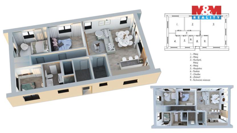 Prodej pozemku pro bydlení, Dolní Lutyně, Bohumínská, 843 m2