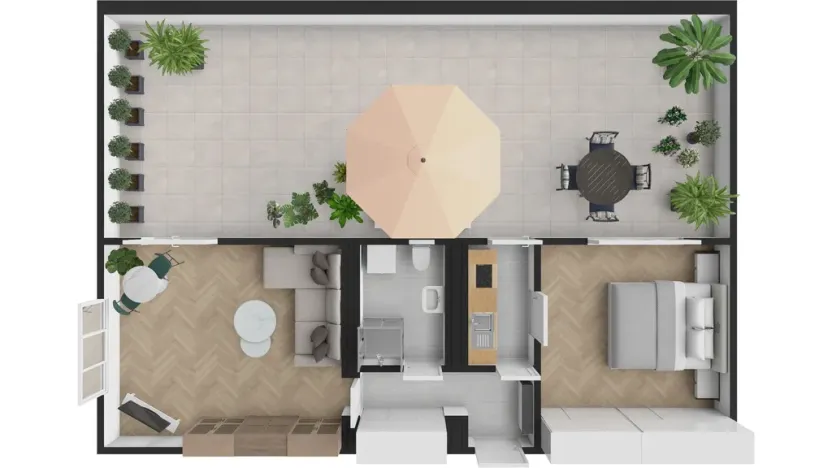 Prodej bytu 2+kk, Praha - Nusle, U Libušiných lázní, 50 m2