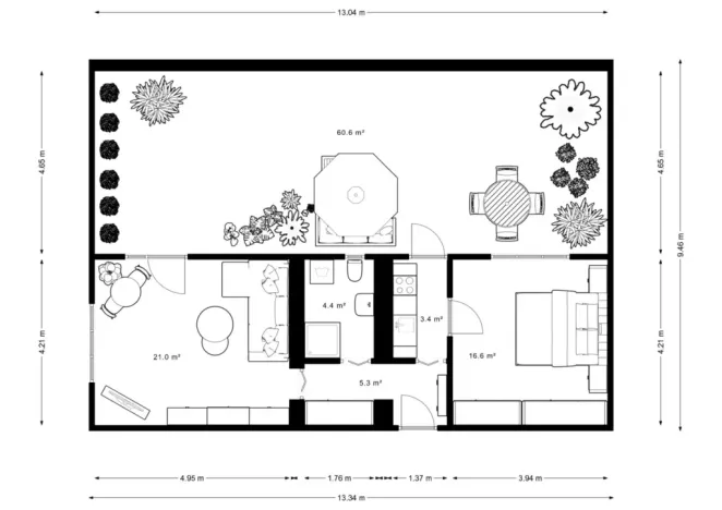 Prodej bytu 2+kk, Praha - Nusle, U Libušiných lázní, 50 m2