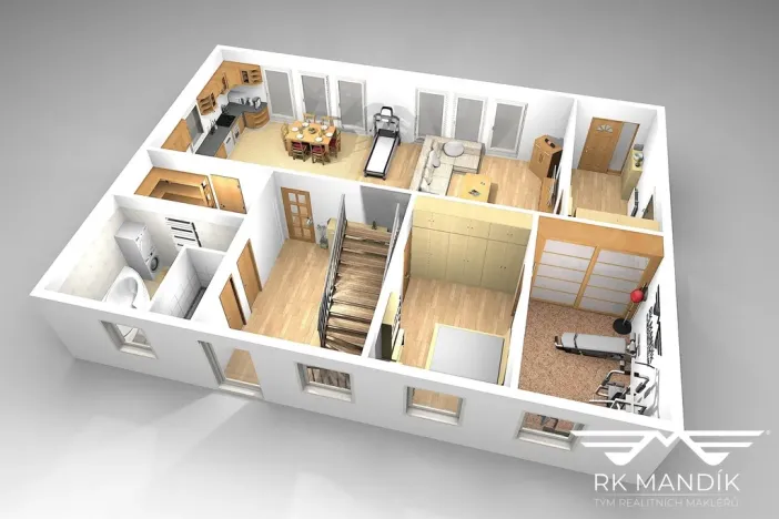 Prodej rodinného domu, Nová Ves, 212 m2