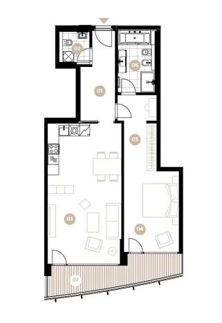 Pronájem bytu 2+kk, Praha - Smíchov, Holečkova, 78 m2