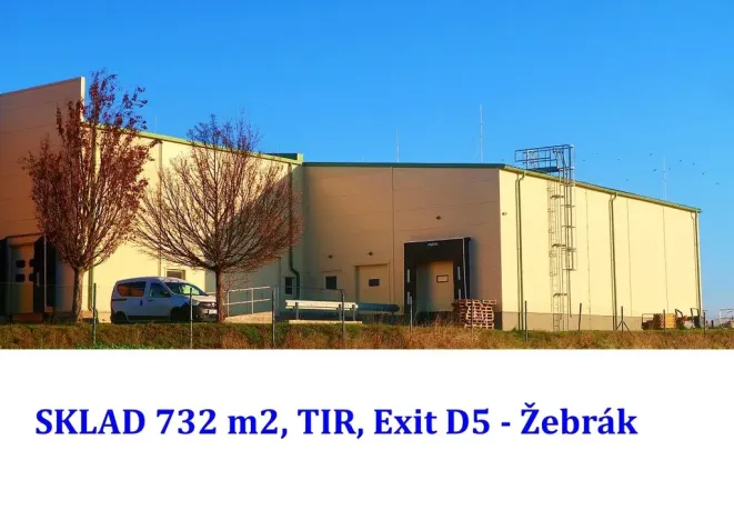 Pronájem skladu, Žebrák, Ke Hvězdárně, 732 m2
