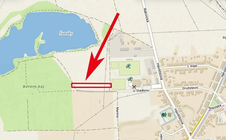 Prodej komerčního pozemku, Podivín, 3453 m2