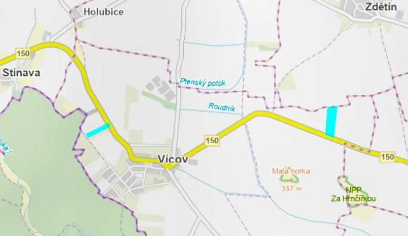 Prodej podílu pole, Vícov, 4344 m2