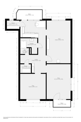 Pronájem bytu 3+1, Brno, Kamanova, 78 m2