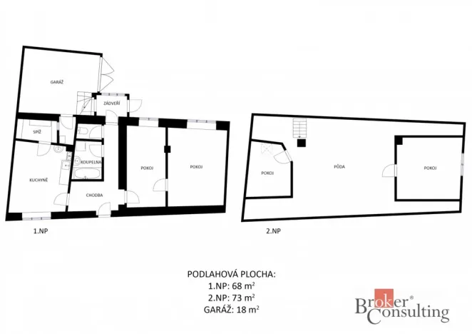 Prodej chalupy, Letovice, 128 m2