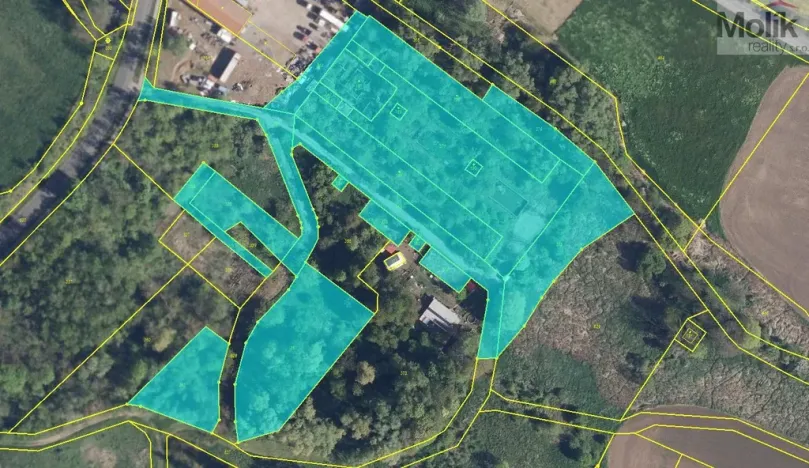 Prodej komerčního pozemku, Zabrušany, 15490 m2