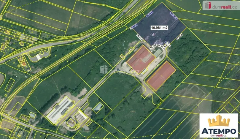 Prodej komerčního pozemku, Bavorov, Tírenská, 7331 m2