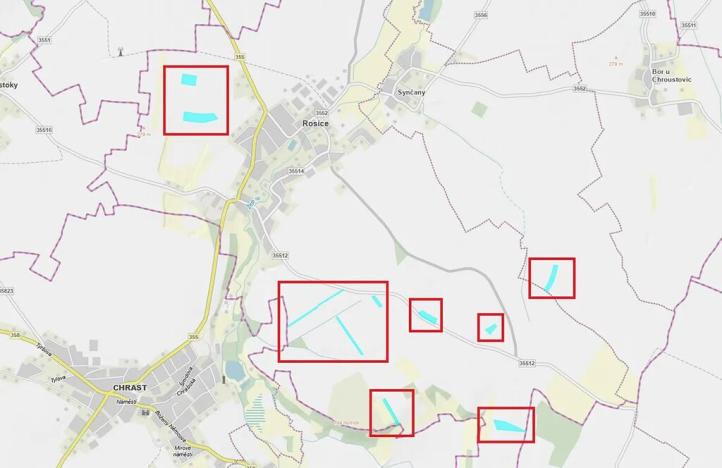 Prodej pole, Rosice, 76171 m2