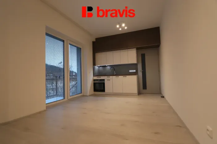 Pronájem bytu 2+kk, Kuřim, Tyršova, 45 m2