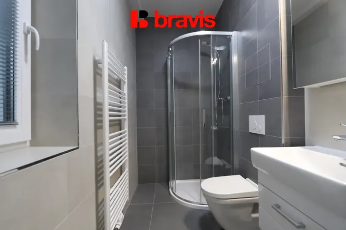 Pronájem bytu 2+kk, Kuřim, Tyršova, 45 m2