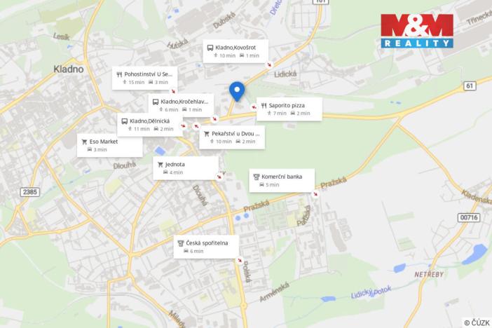 Pronájem skladu, Kladno - Dubí, Libušina, 350 m2