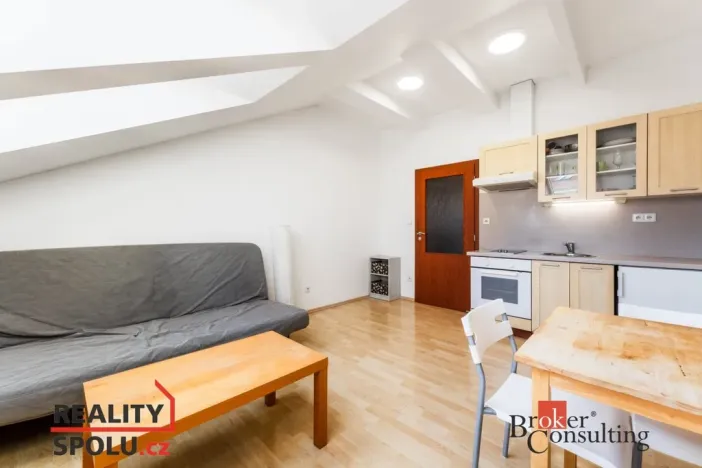 Prodej bytu 1+kk, Brno - Zábrdovice, Körnerova, 22 m2