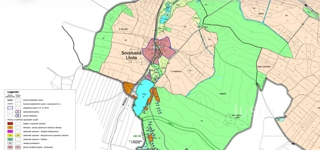 Prodej pozemku pro bydlení, Lipoltice - Sovoluská Lhota, 1149 m2
