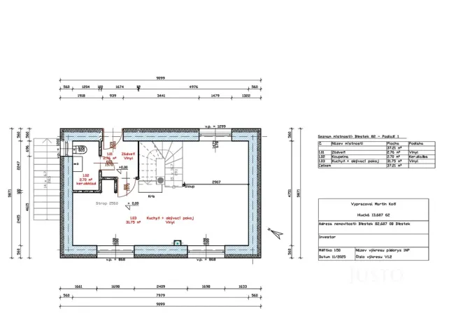 Prodej rodinného domu, Břestek, 124 m2