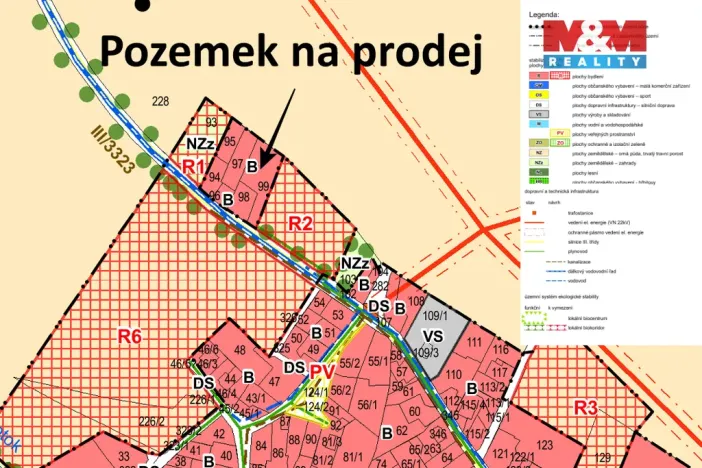 Prodej pozemku pro bydlení, Čilec, 1128 m2