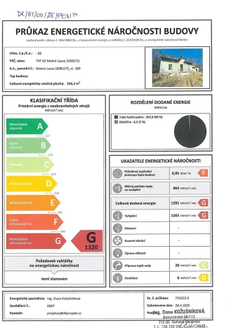 Prodej rodinného domu, Mokré Lazce, 243 m2