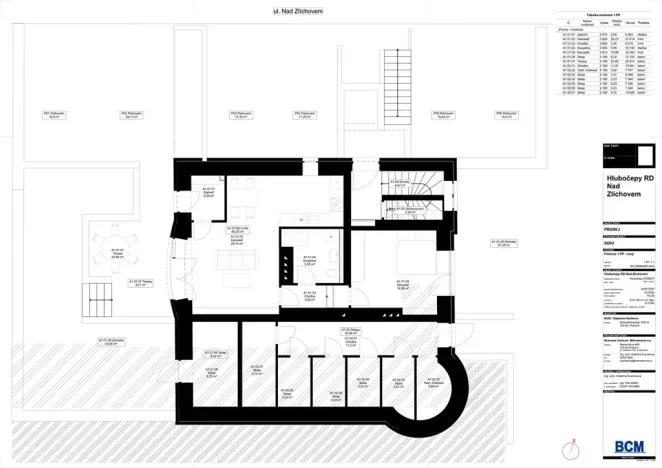 Prodej rodinného domu, Praha - Hlubočepy, Nad Zlíchovem, 362 m2