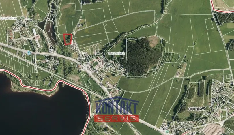 Prodej komerčního pozemku, Horní Planá - Hůrka, 3355 m2