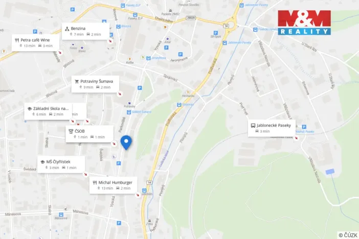 Prodej bytu 2+1, Jablonec nad Nisou, Vysoká, 114 m2