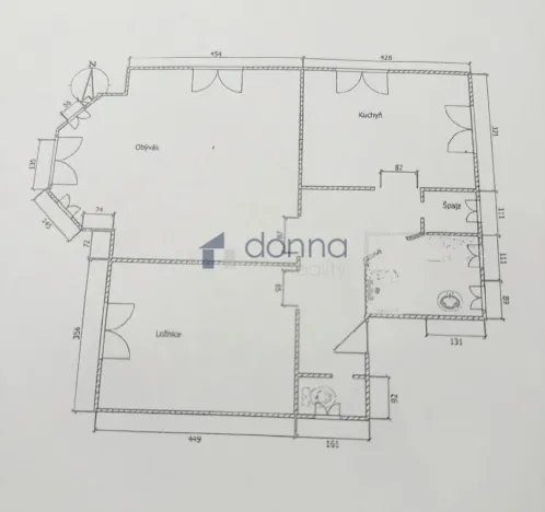 Pronájem bytu 2+1, Praha, Letňanská, 68 m2