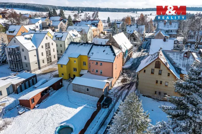 Prodej ubytování, Horní Blatná, Vančurova, 230 m2