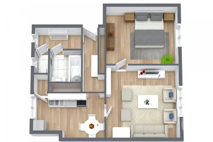 Pronájem bytu 2+1, Ostrava - Slezská Ostrava, Heřmanická, 59 m2