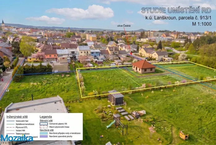 Prodej pozemku pro bydlení, Lanškroun, 4004 m2
