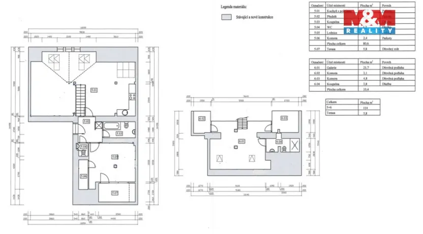 Prodej bytu 2+kk, Praha - Střešovice, Za Pohořelcem, 114 m2