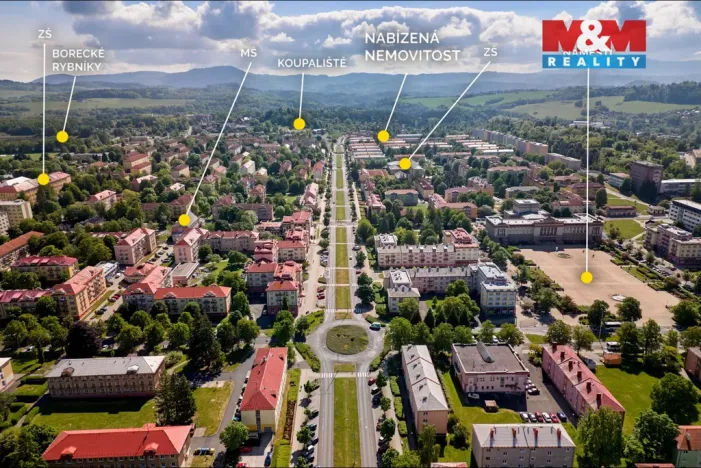 Prodej bytu 3+1, Ostrov, Vančurova, 68 m2