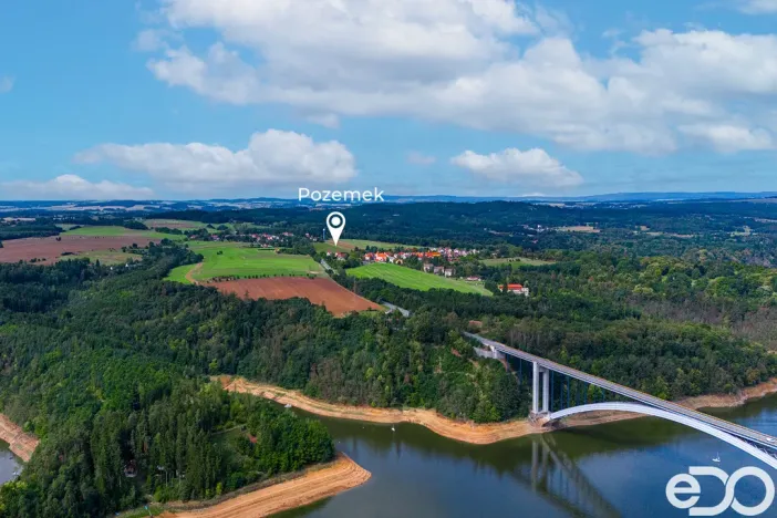 Prodej pozemku pro bydlení, Orlík nad Vltavou, 8825 m2