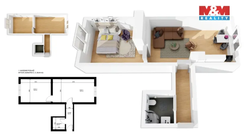 Prodej ubytování, Novosedly, 176 m2