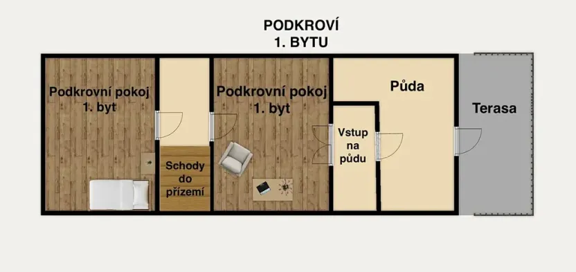 Prodej rodinného domu, Kutná Hora, Fráty, 124 m2