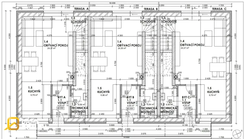 Prodej rodinného domu, Racková, 112 m2