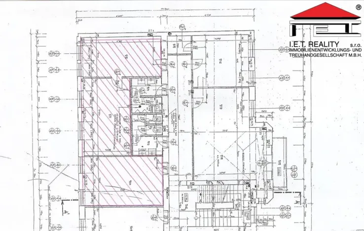 Pronájem kanceláře, Brno, Husova, 69 m2