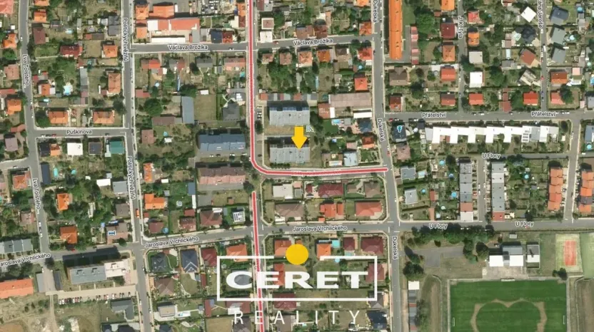 Prodej bytu 2+1, Žatec, Elišky Krásnohorské, 52 m2