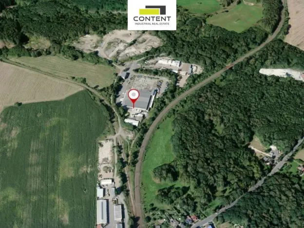 Pronájem výrobních prostor, Otovice, Mostecká, 6571 m2