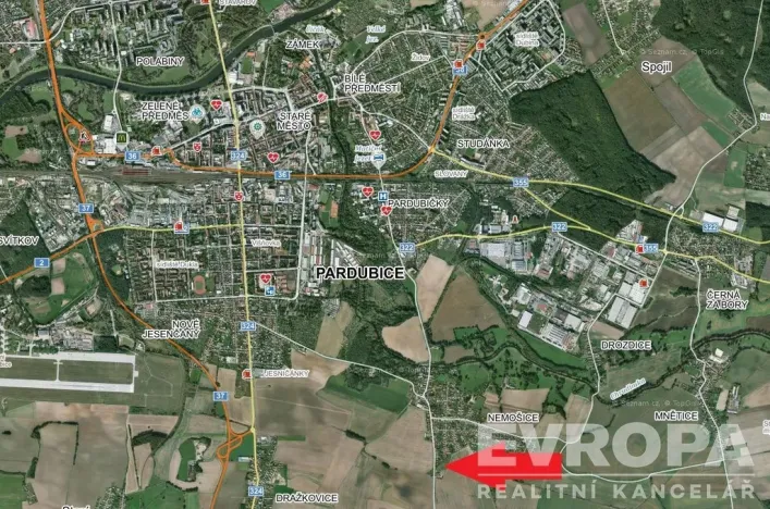 Prodej komerčního pozemku, Pardubice, Ostřešanská, 6736 m2