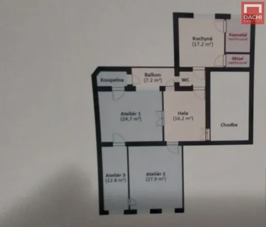 Pronájem bytu 4+1, Olomouc, tř. Svobody, 110 m2