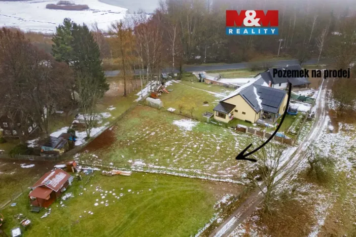 Prodej pozemku pro bydlení, Nový Bor - Pihel, 1162 m2