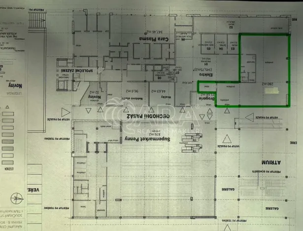 Pronájem obchodního prostoru, Praha - Bohnice, Lodžská, 280 m2