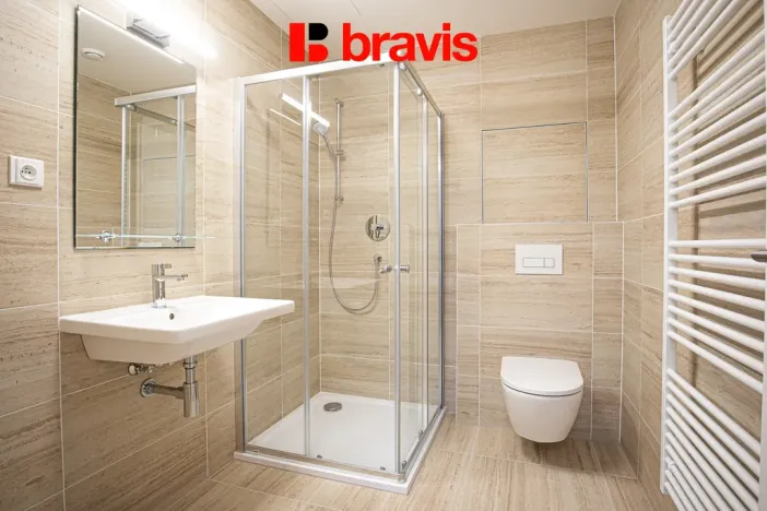 Pronájem bytu 2+kk, Brno - Staré Brno, Ghegova, 62 m2