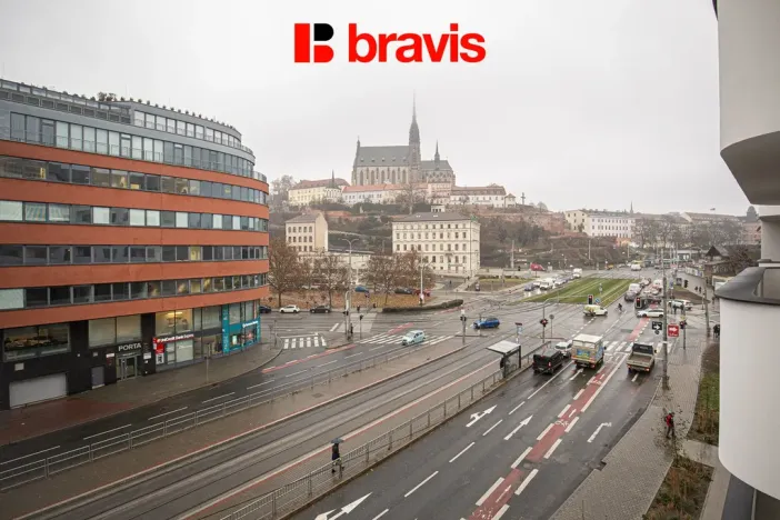 Pronájem bytu 2+kk, Brno - Staré Brno, Ghegova, 62 m2