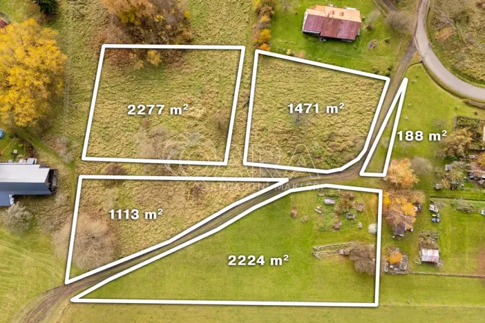 Prodej louky, Česká Kamenice, 2224 m2