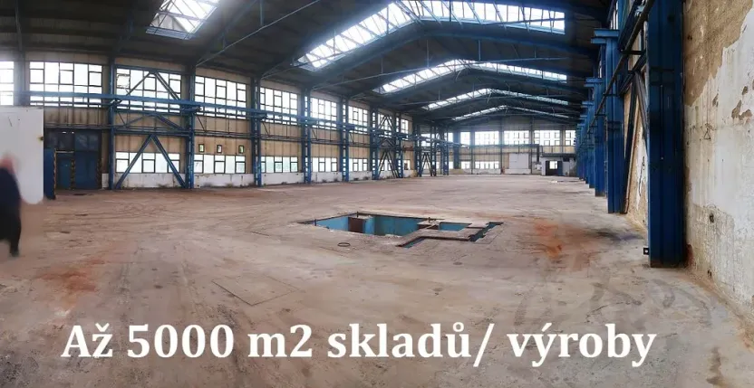 Pronájem skladu, Příbram - Příbram I, Obecnická, 500 m2